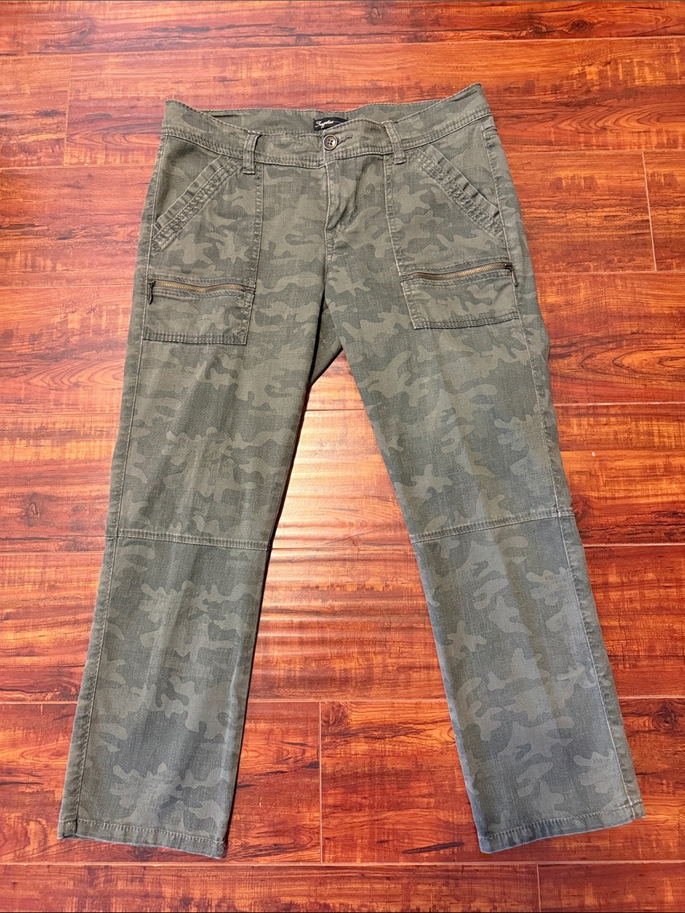 Supplies Skinny Camo Cargo Jeans Like New Size 6